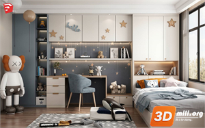 Children Room Scenes Skp FIles 